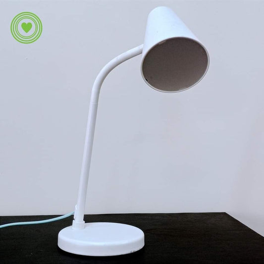 IKEA FUBBLA LED work lamp, white (Pre-used item)