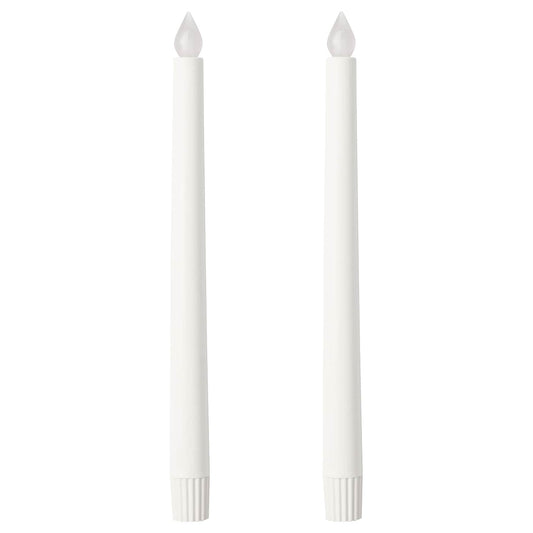 ÄDELLÖVTRÄD LED candle, white/indoor, 28 cm