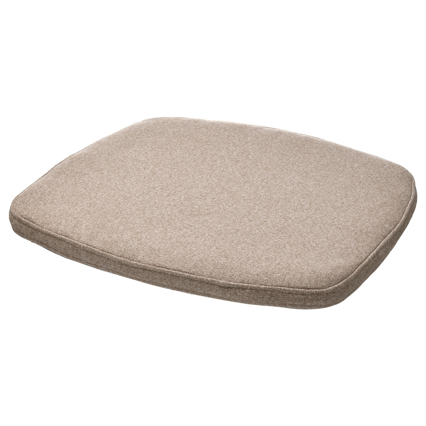 ÄLVGRÄSMAL Chair pad, grey, 32.6/31.3x33x3 cm