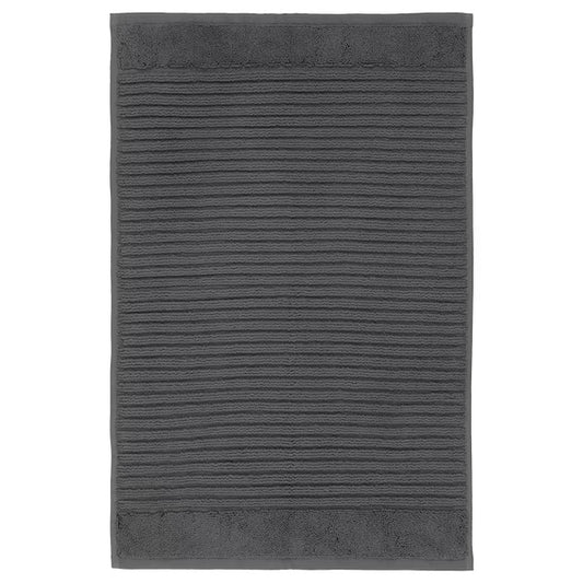 ALSTERN Bath mat, dark grey, 40x60 cm