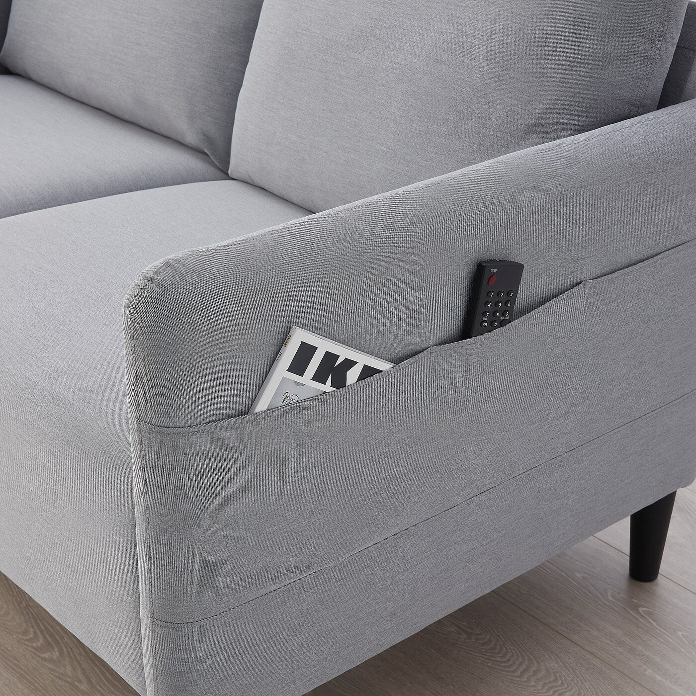 ANGERSBY 2-seat sofa, Knisa light grey