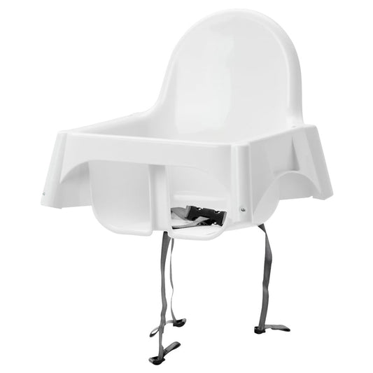 ANTILOP Seat shell for highchair, grey-blue