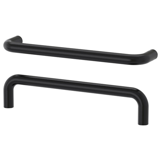 BAGGANÄS Handle, black, 143 mm