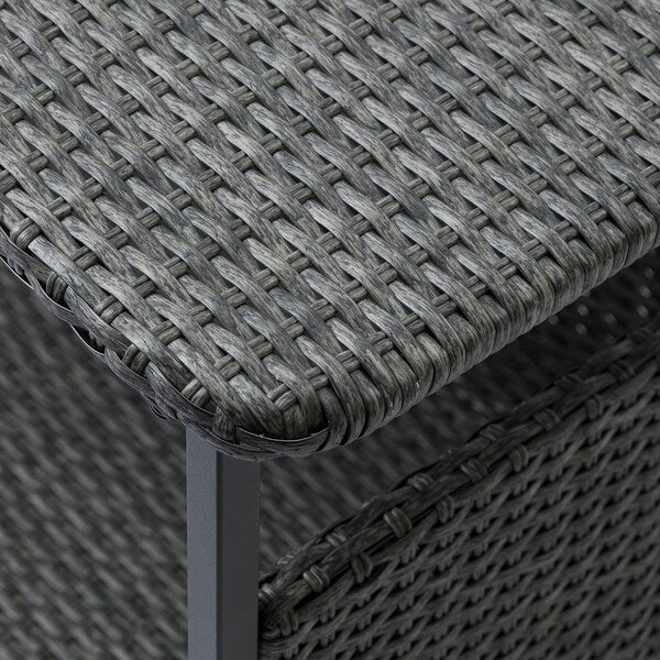 BOLMSÖ Dog bed - outdoor dark grey