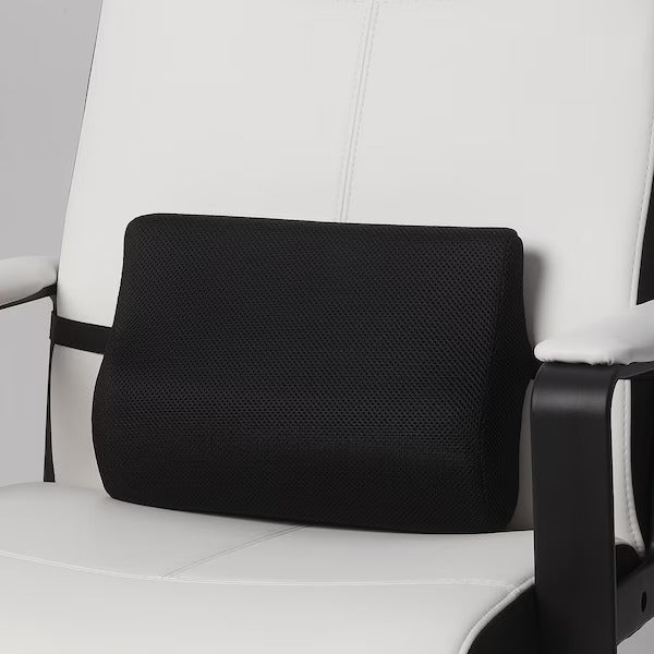 BORTBERG Lumbar cushion, black, 31x23 cm