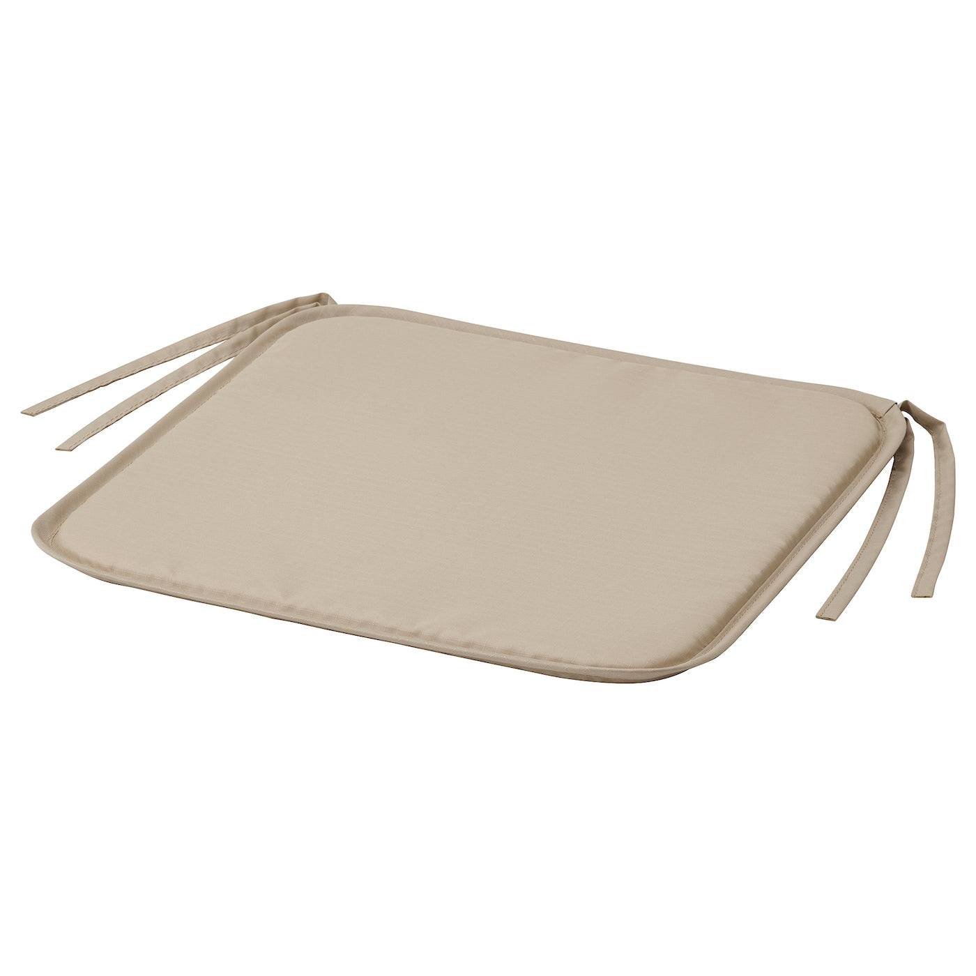 BRÄMÖN Chair pad, grey-beige in/outdoor, 34x34x1.0 cm