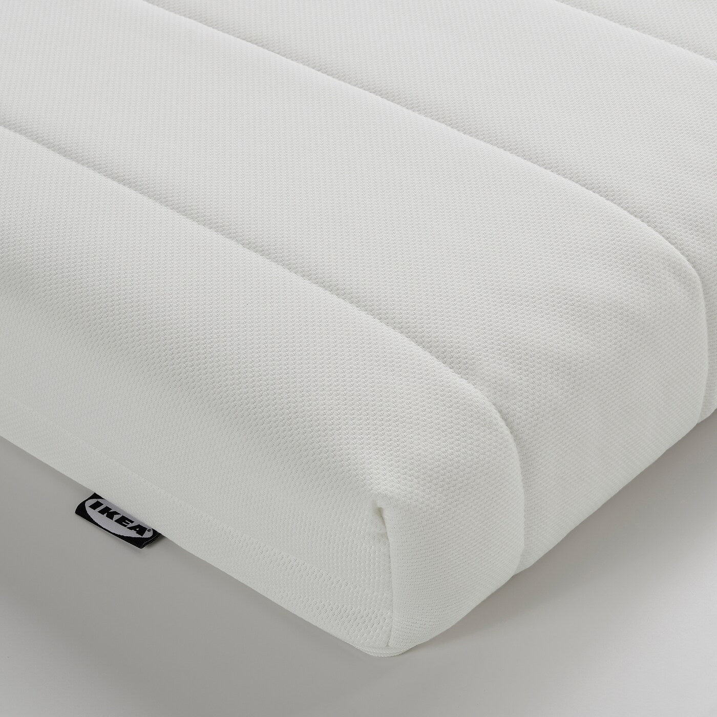 BRIMNES Day-bed w 2 drawers/2 mattresses, white/Vannareid extra firm, 80x200 cm