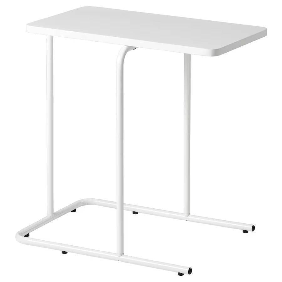 RIAN Side table, white, 50x30 cm