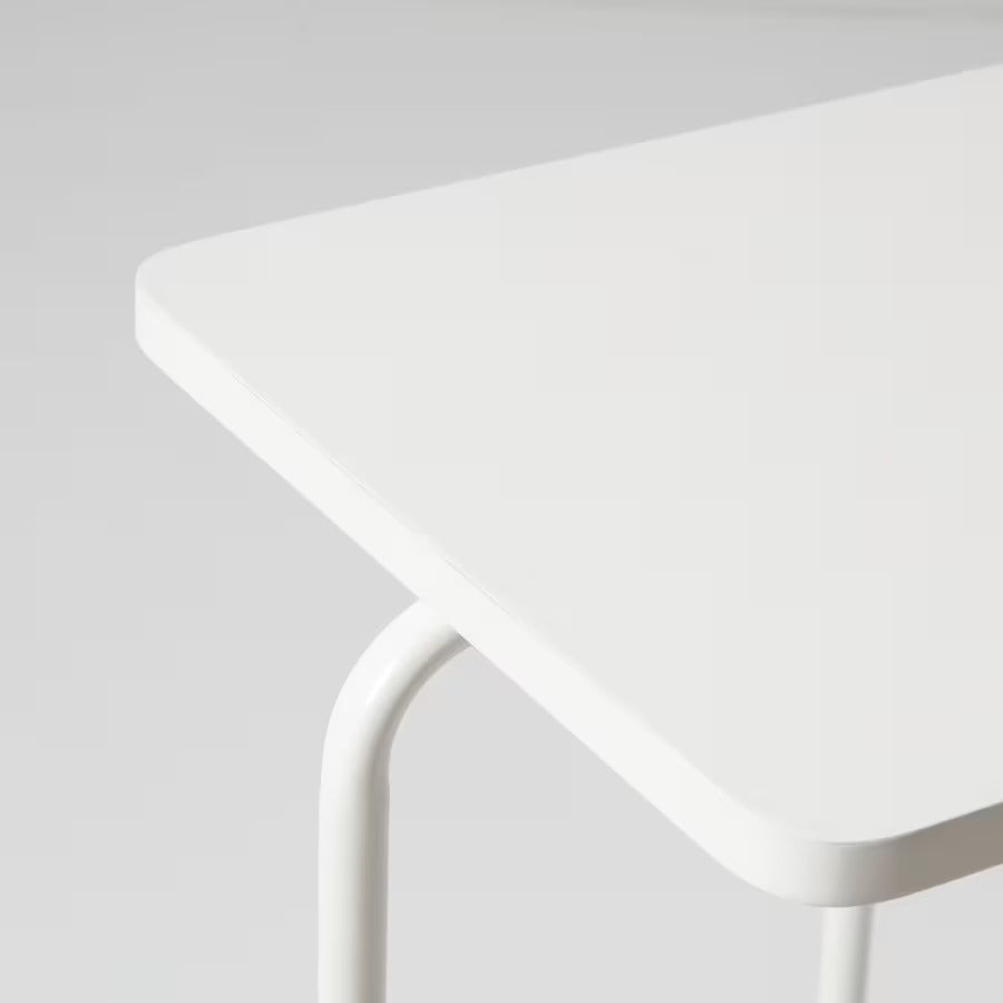 RIAN Side table, white, 50x30 cm