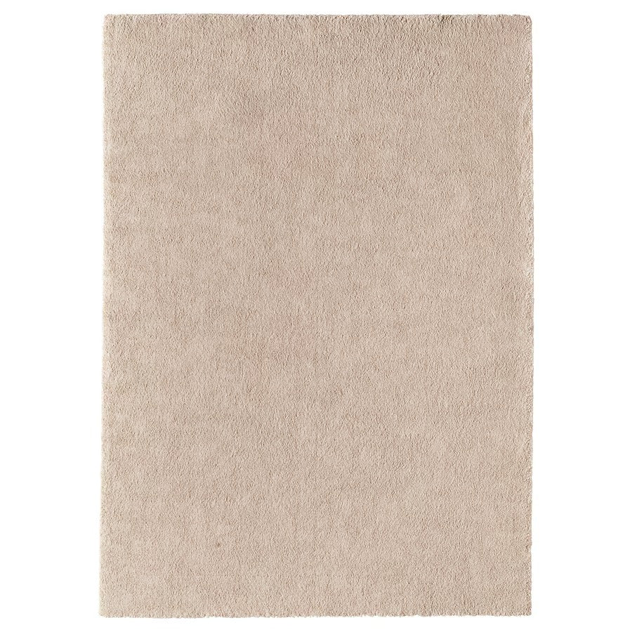 STOENSE Rug, low pile, off-white, 170x240 cm