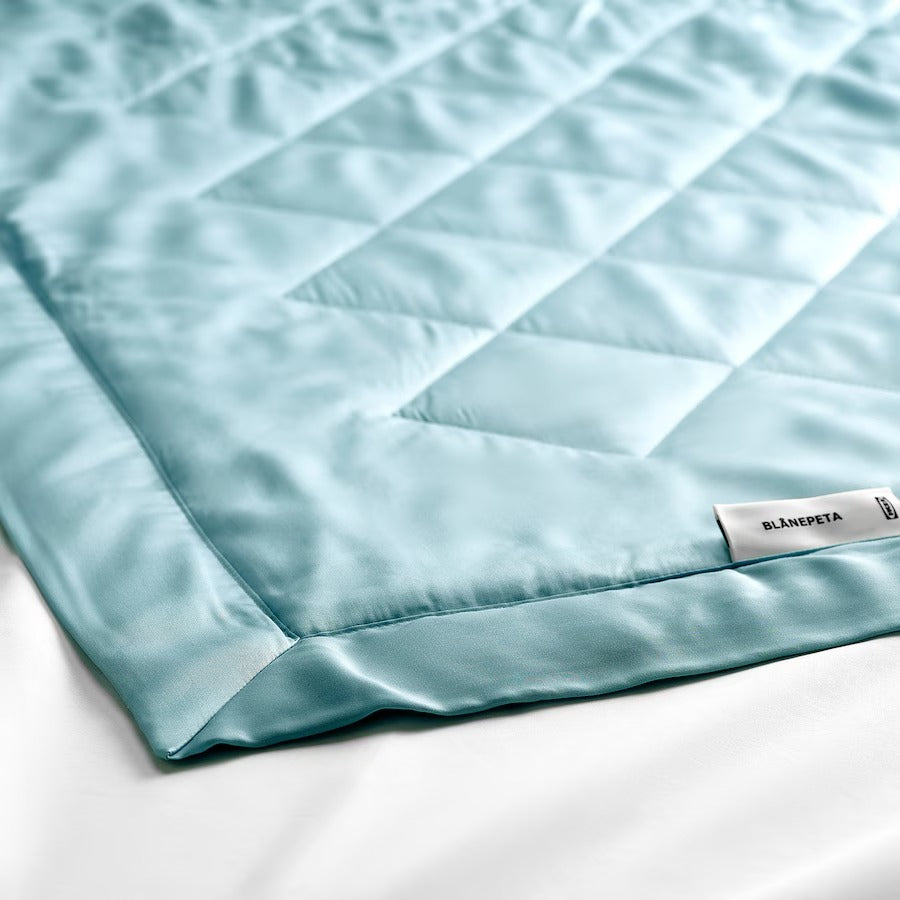 BLÅNEPETA Duvet, cool, light blue, 150x200 cm