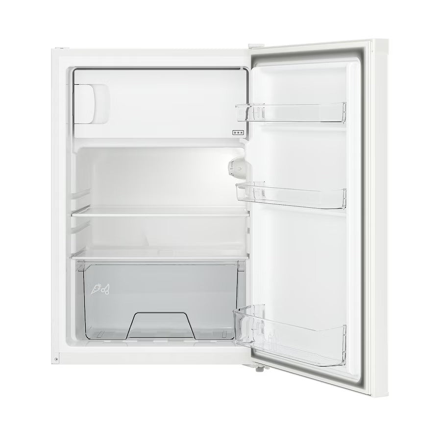 LAGAN Fridge, with 3-star compartment/freestanding white, 97/16 l