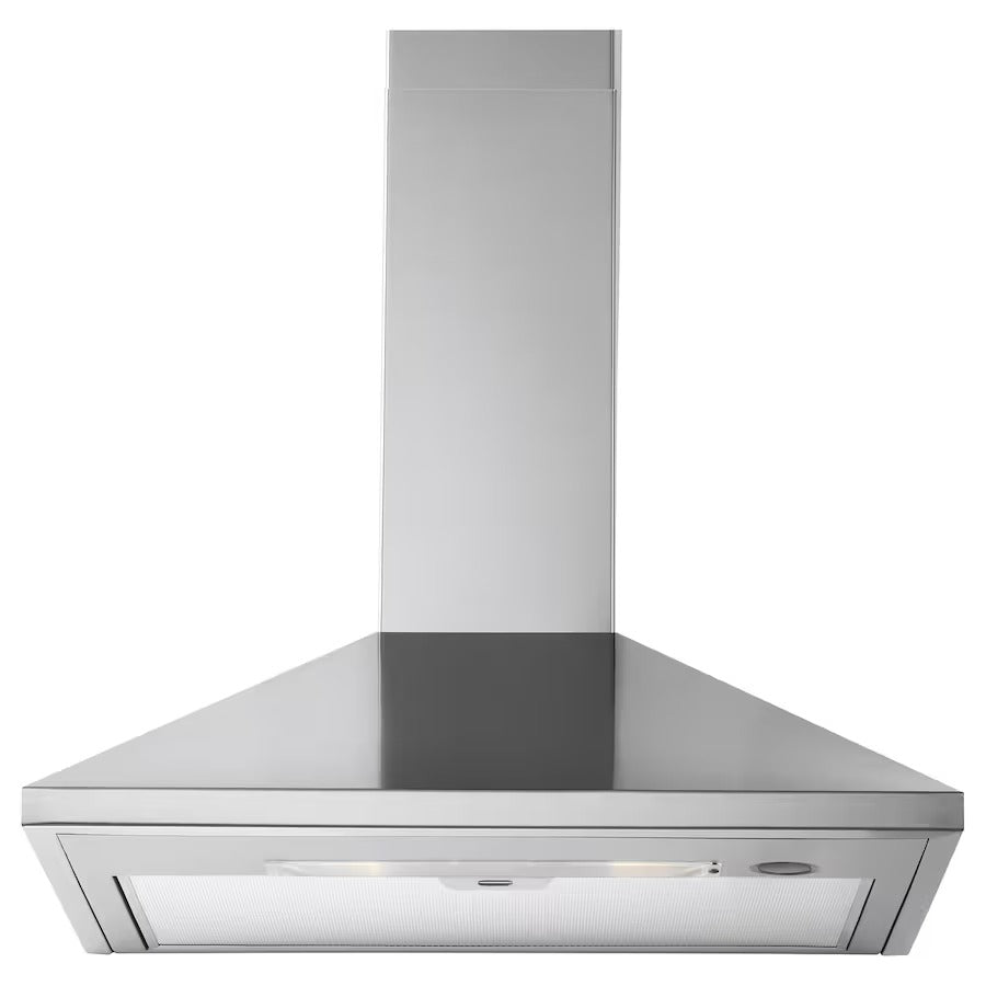 RYTMISK Wall mounted extractor hood, stainless steel, 60 cm