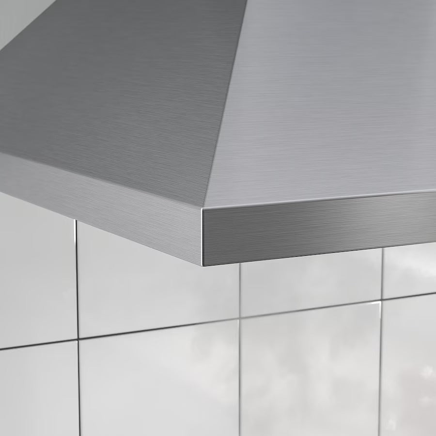 RYTMISK Wall mounted extractor hood, stainless steel, 60 cm