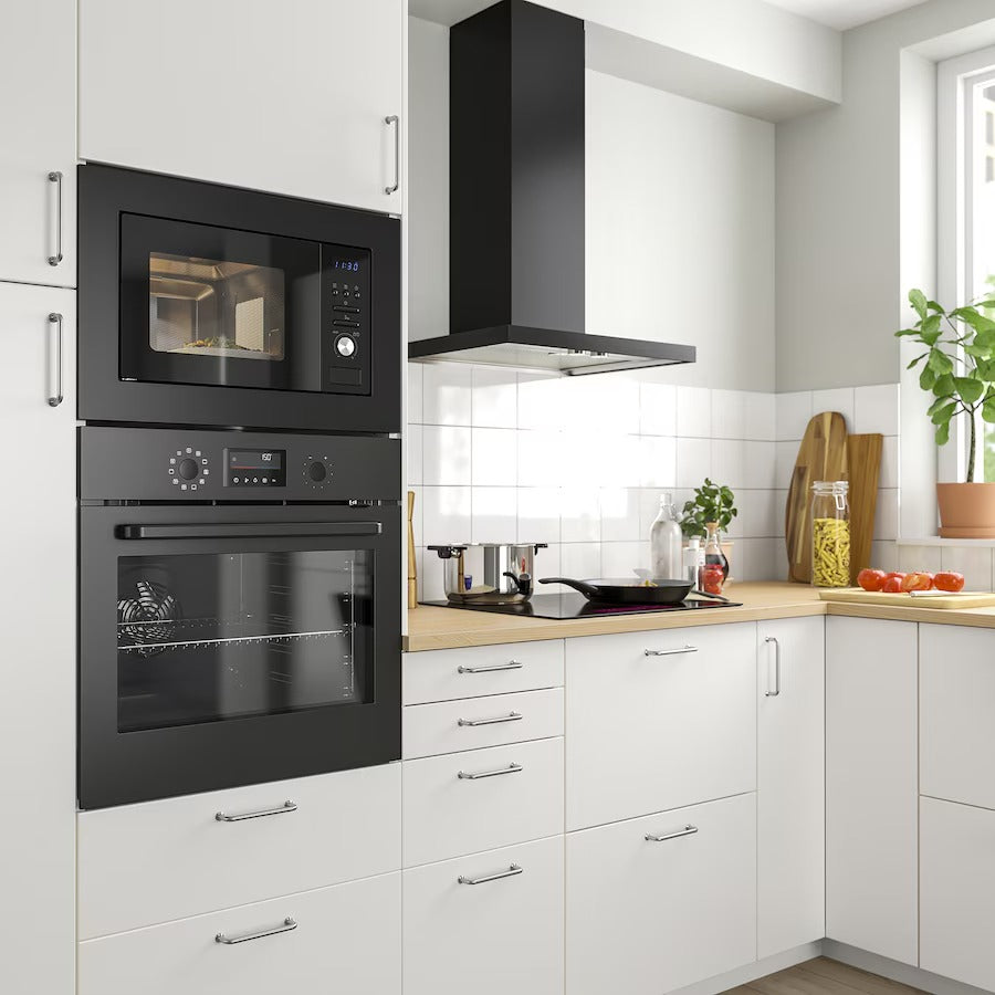 VÄRMD Microwave oven, IKEA 300 black