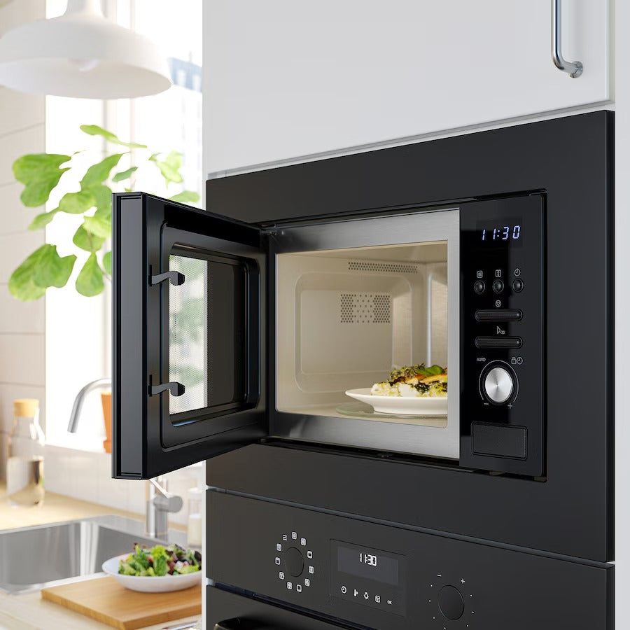 VÄRMD Microwave oven, IKEA 300 black