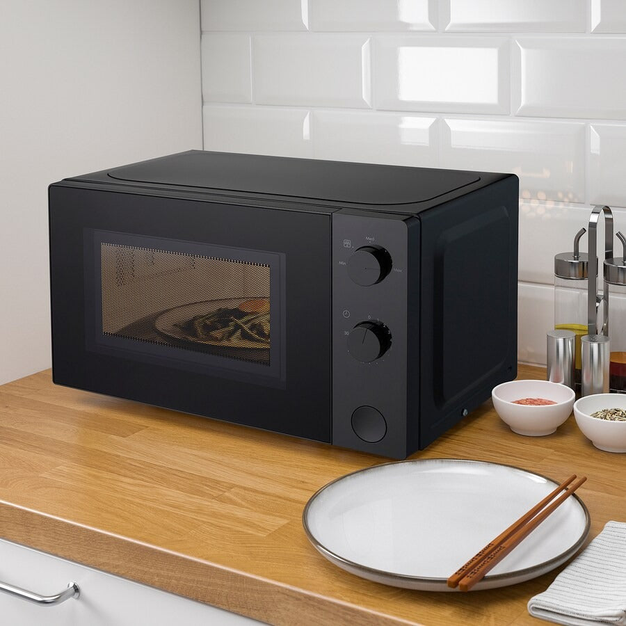 TILLREDA Microwave oven, black