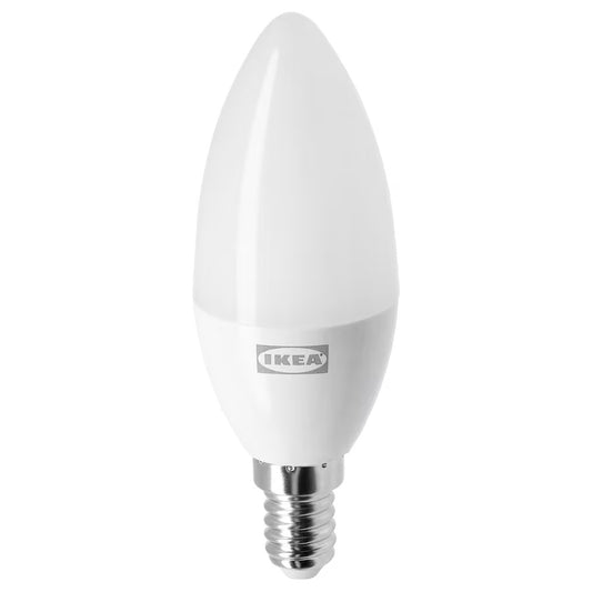 TRÅDFRI LED bulb E14 470 lumen, smart wireless dimmable/white spectrum chandelier