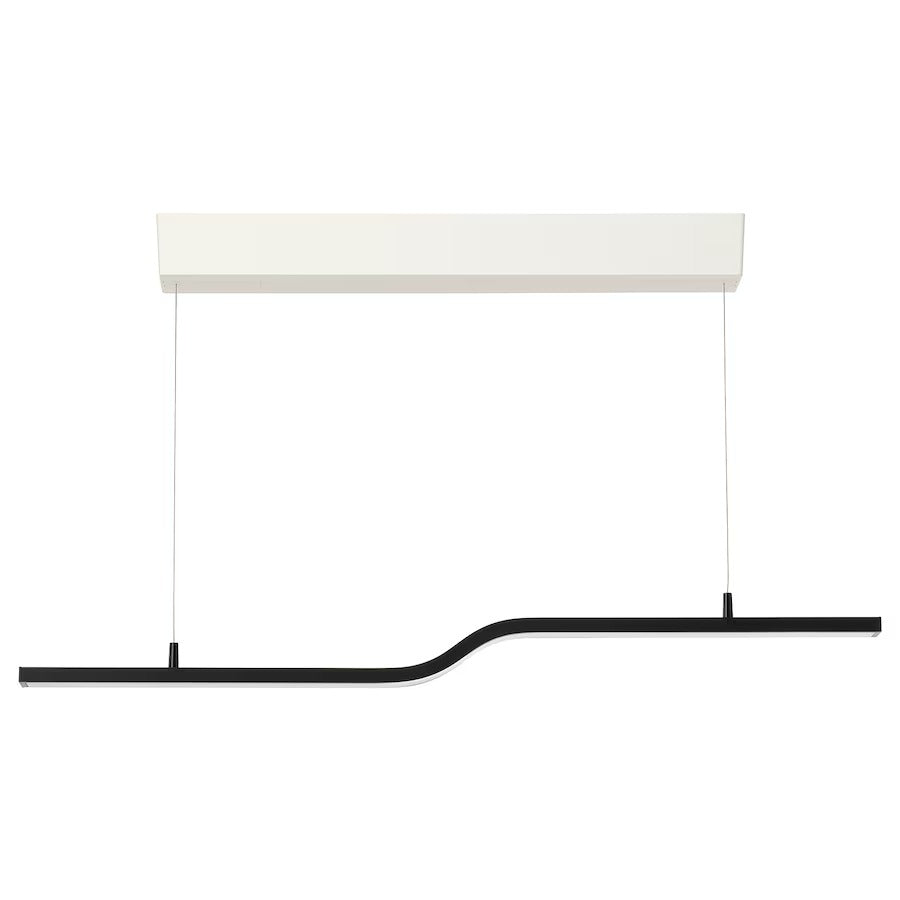 PILSKOTT LED pendant lamp, smart black, 97 cm