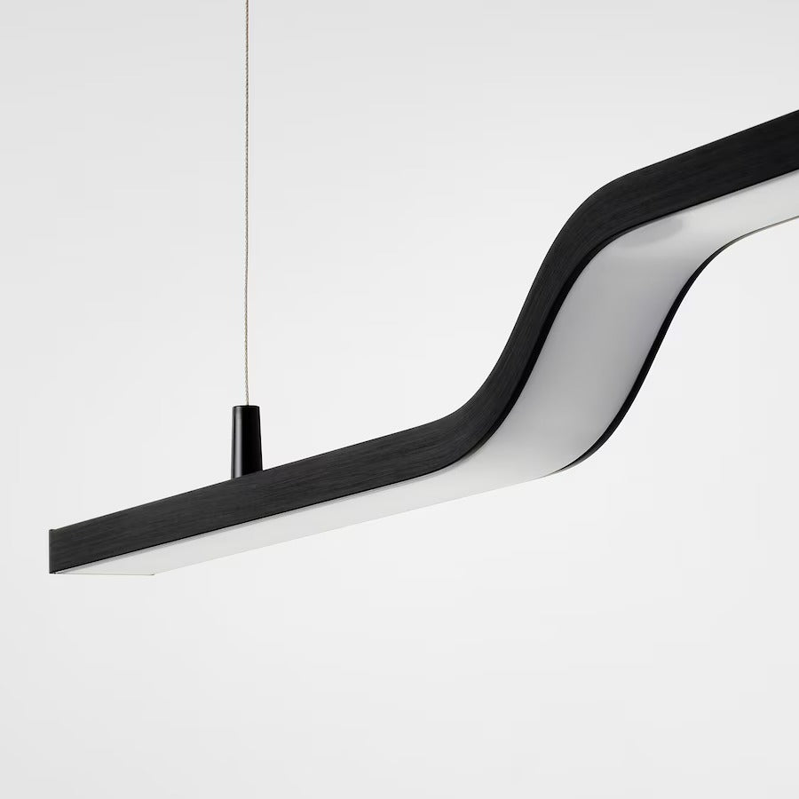 PILSKOTT LED pendant lamp, smart black, 97 cm