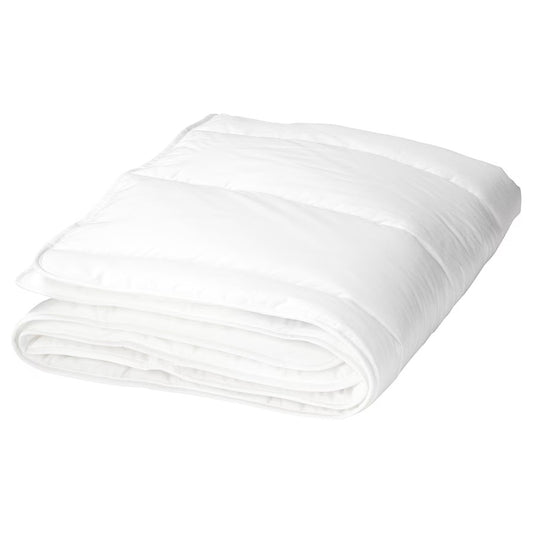 LEN Duvet for cot, white, 110x125 cm