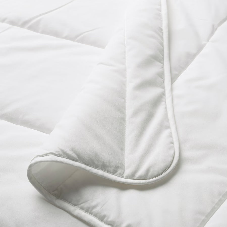 LEN Duvet for cot, white, 110x125 cm