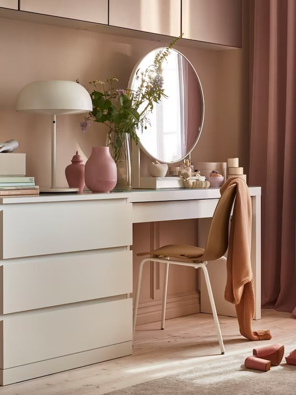 FAXÄLVEN Mirror with built-in lighting, 80 cm