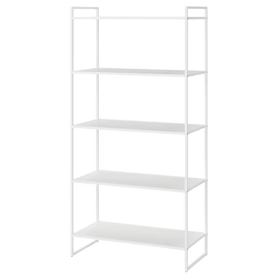 JONAXEL Shelving unit, white, 80x38x160 cm