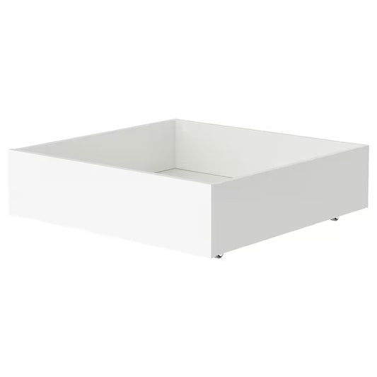 BRUKSVARA Bed storage box, white, 63x62 cm