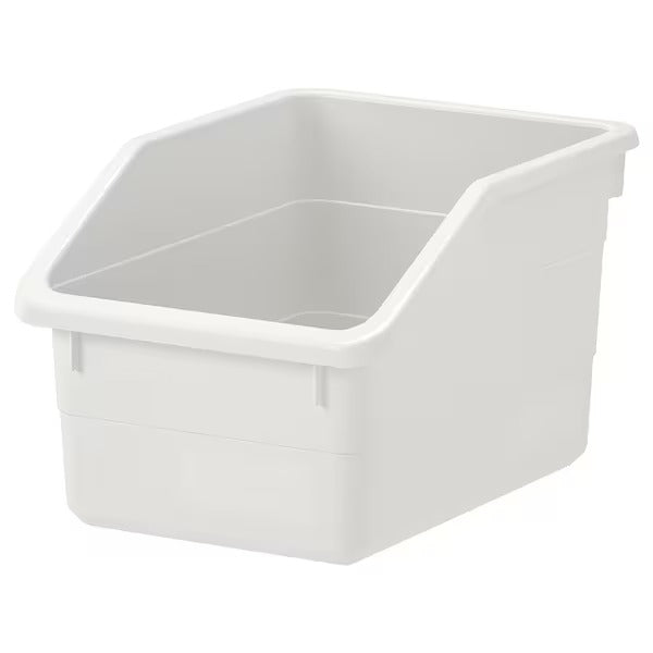 SOCKERBIT Box, white, 19x26x15 cm