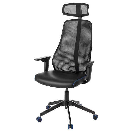 MATCHSPEL Gaming chair, Bomstad black/blue