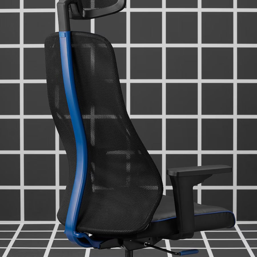 MATCHSPEL Gaming chair, Bomstad black/blue