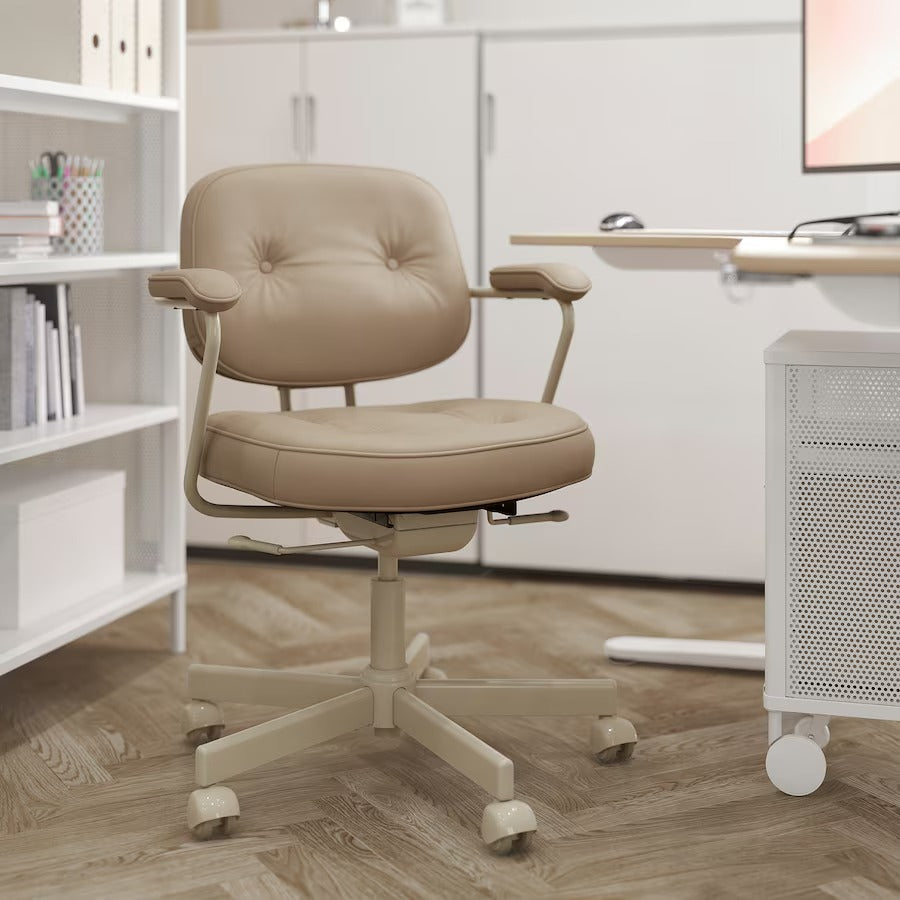 ALEFJÄLL Office chair, Grann beige