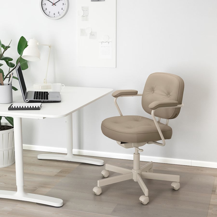 ALEFJÄLL Office chair, Grann beige