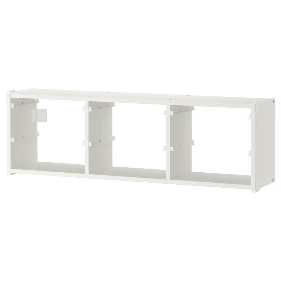 TROFAST Wall storage, white, 99x30 cm