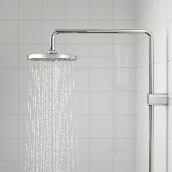 BROGRUND Shower set with thermostatic mixer, chrome-plated