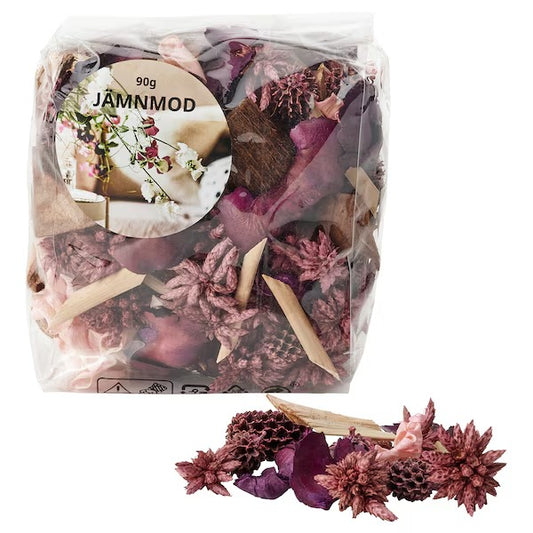 JÄMNMOD Scented potpourri, Sweet pea/purple, 90 g