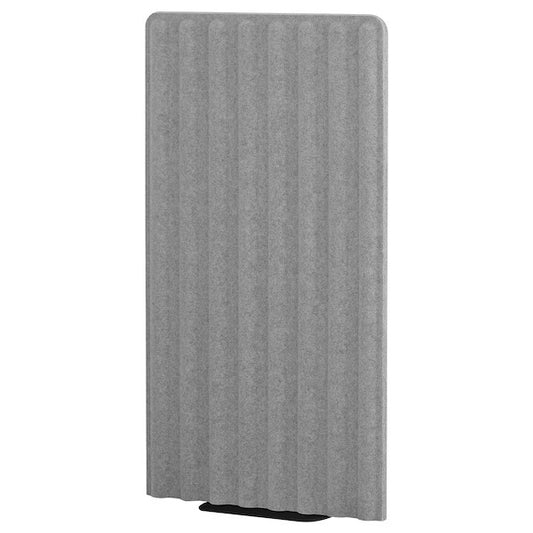 EILIF Screen, freestanding, grey/black, 80x150 cm