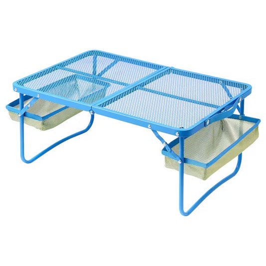 New STRANDÖN Folding table, blue, 74x43 cm