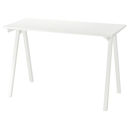 TROTTEN Desk, white, 120x60 cm