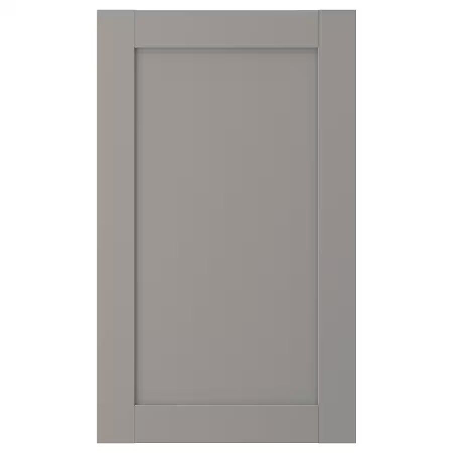 ENHET Front for dishwasher, grey frame, 45x75 cm