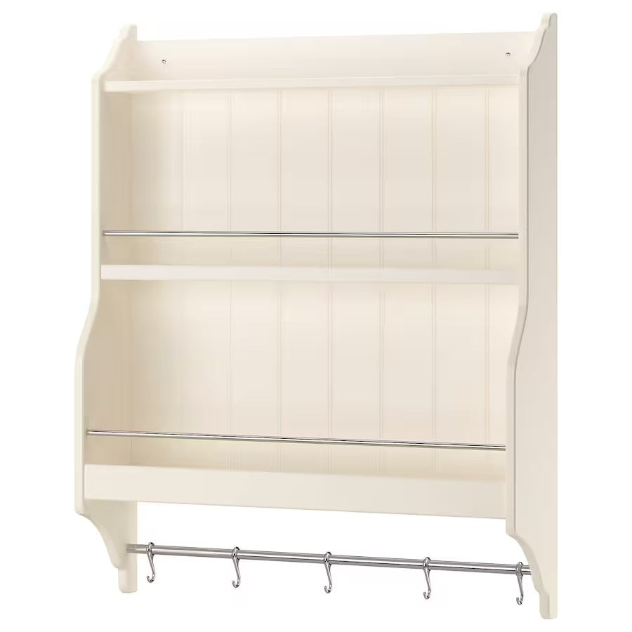 TORNVIKEN Plate shelf, off-white, 80x100 cm