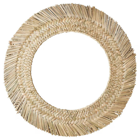 VRIGSTAD Mirror, sedge, 63 cm