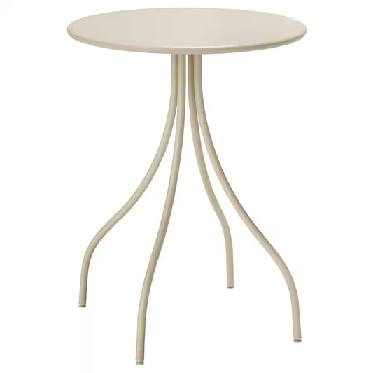 TÅNEBRO Side table, in/outdoor/light grey-beige, 46 cm