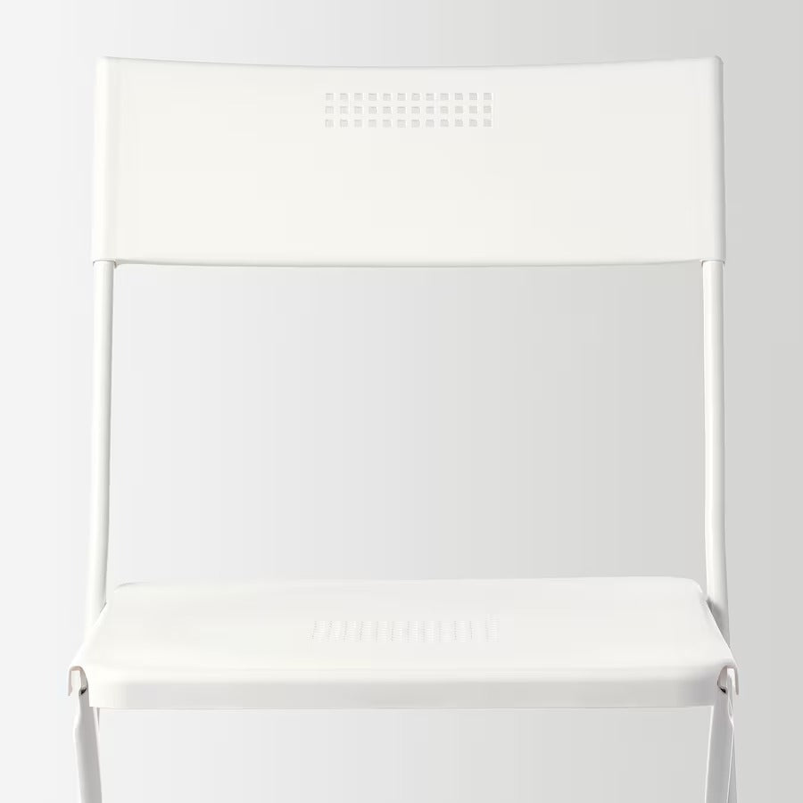 FEJAN Chair, outdoor, foldable white