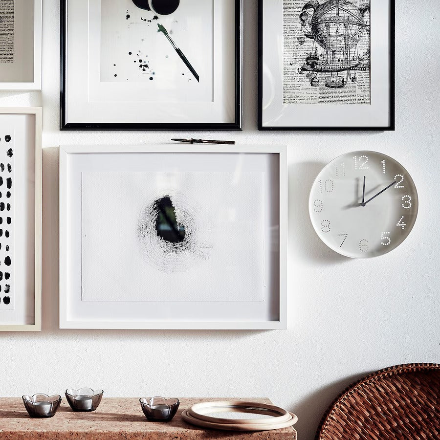 TROMMA Wall clock, white, 25 cm(Cycle Shop)