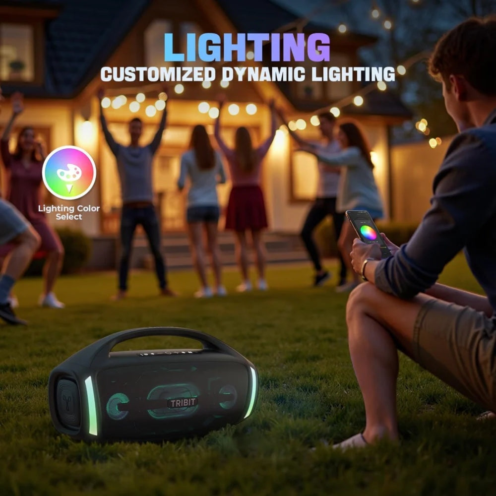 TRIBIT - BTS-56 Storm Box Blast 2 Portable Wireless Speaker - Black