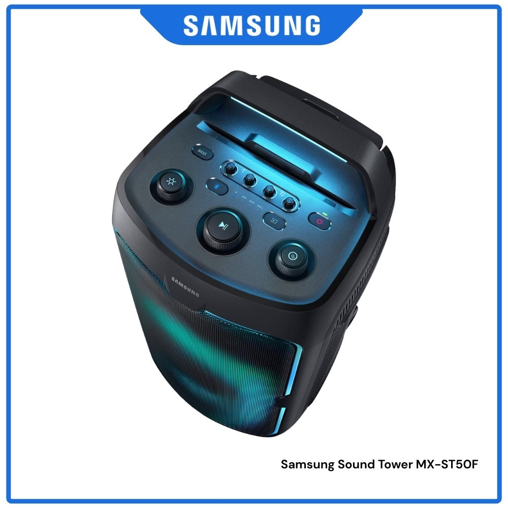 SAMSUNG - Sound Tower MX-ST50F Party Speaker ( 240W ) - Black