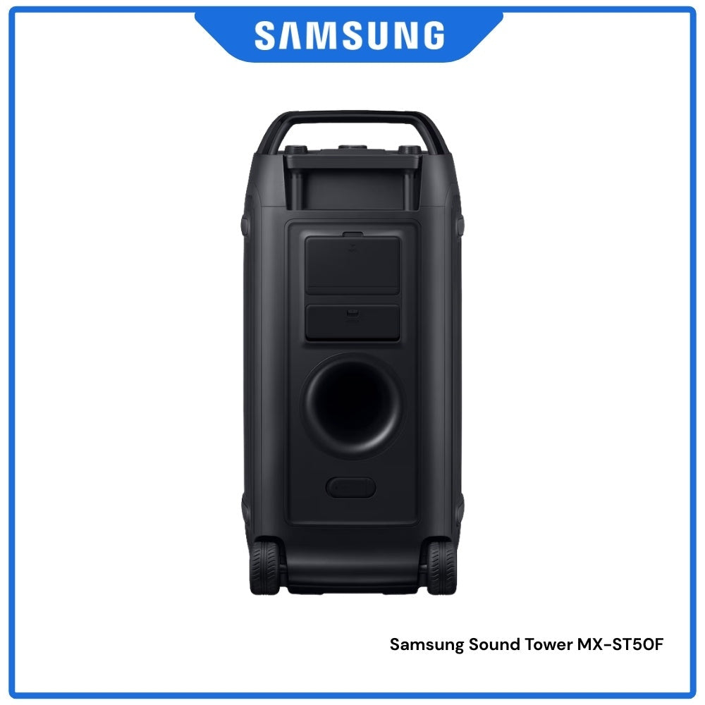 SAMSUNG - Sound Tower MX-ST50F Party Speaker ( 240W ) - Black