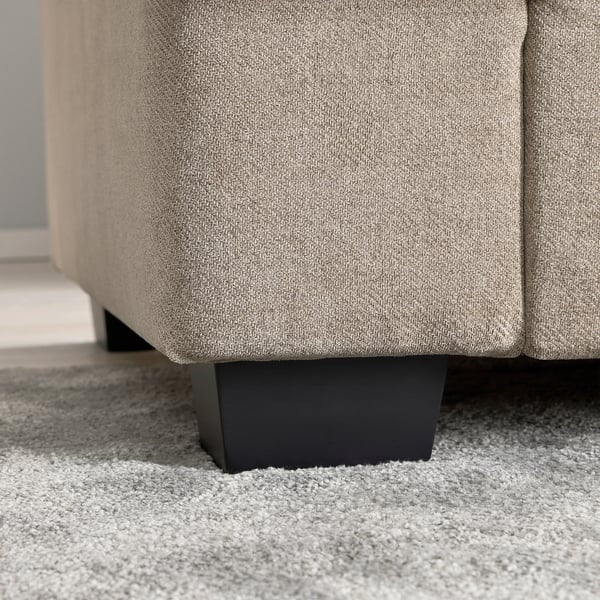 ÄRENDE Rug, high pile, grey, 120x180 cm